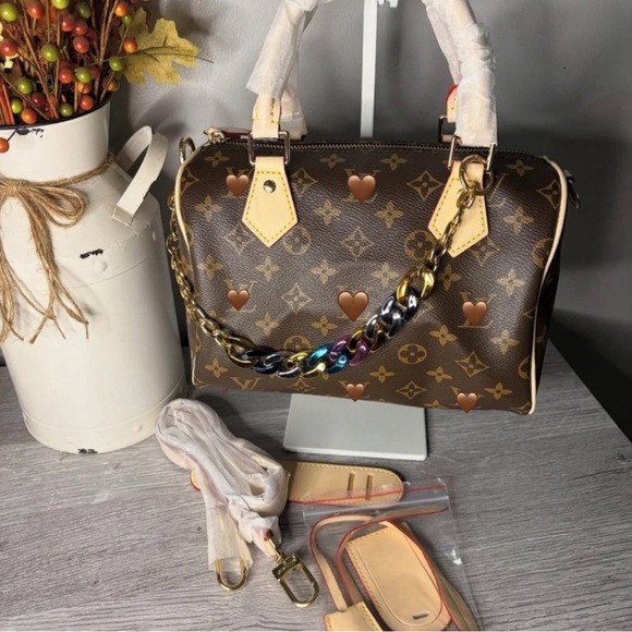 Premium Brown Monogram Handbag
